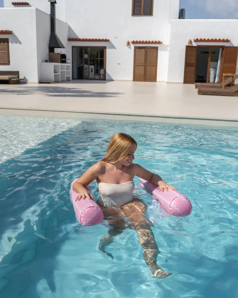 Hamac flottant pour piscine avec grille – BOOGIE