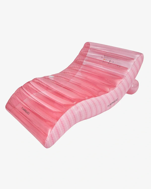 Flotador modo hamaca de color rosa