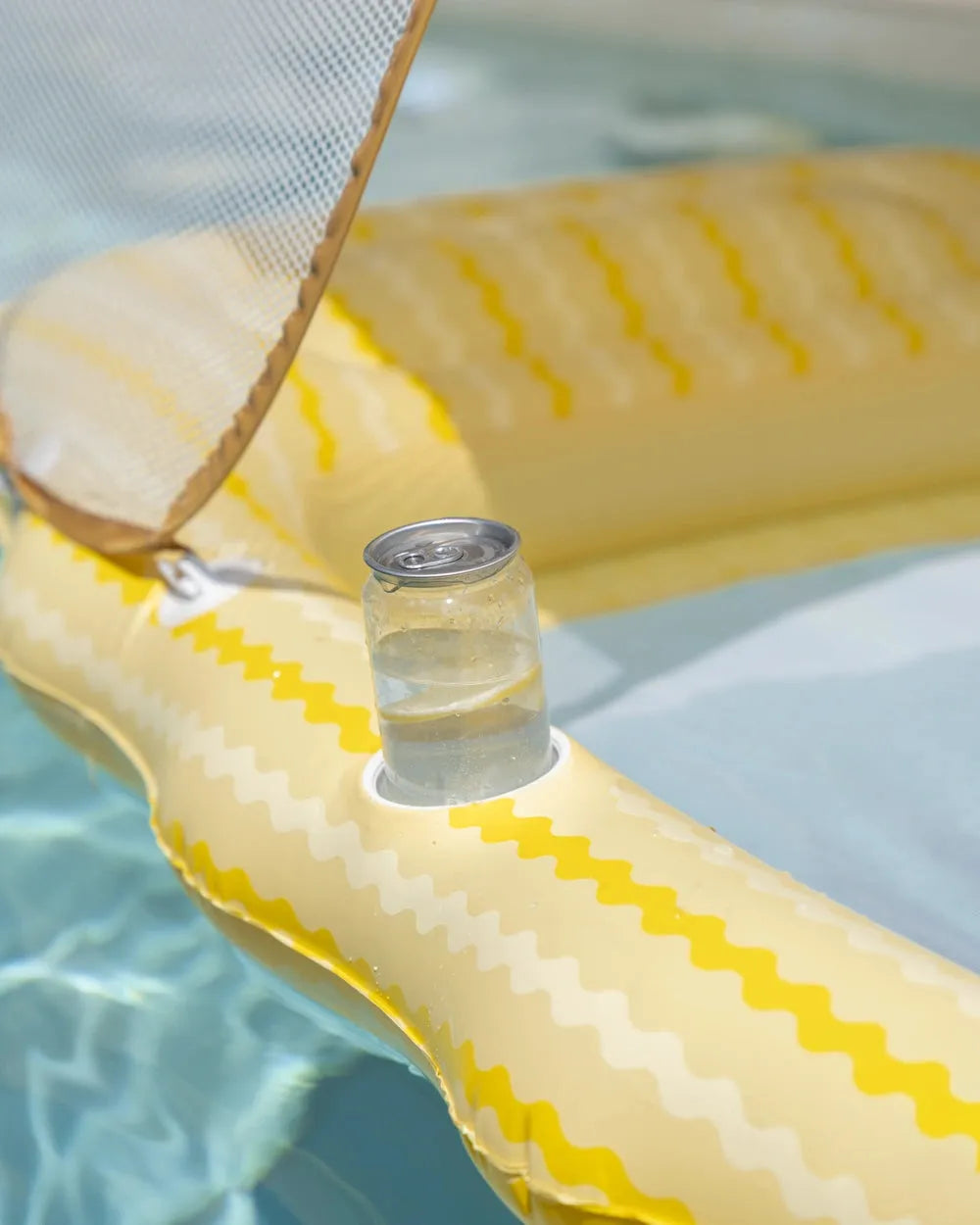 Matelas gonflable avec parasol – BELMONDO