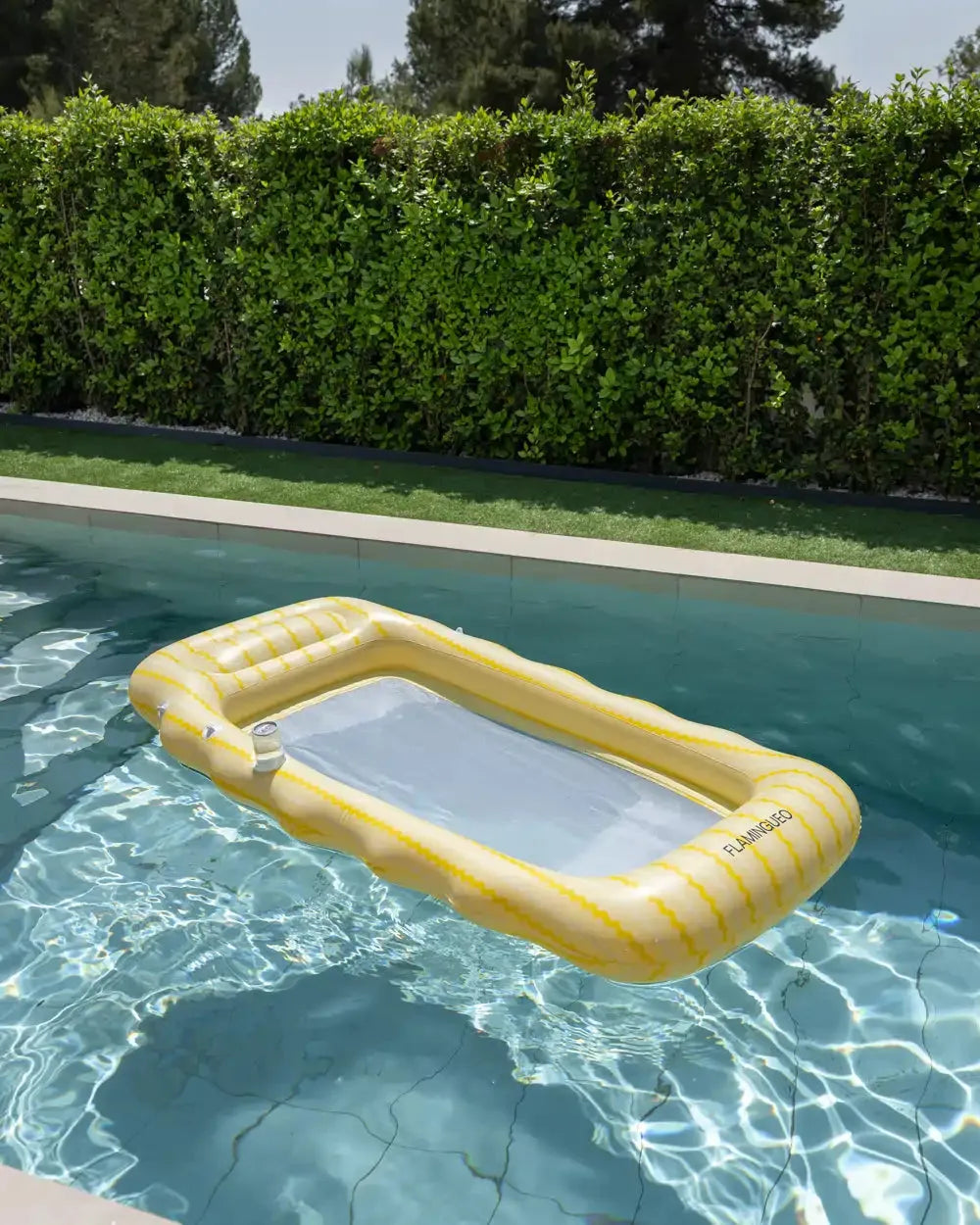 Matelas gonflable avec parasol – BELMONDO