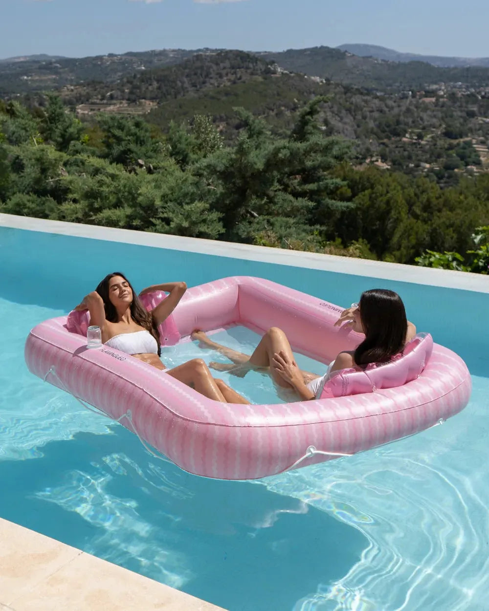 Materassino gonfiabile doppio con rete – LOLA