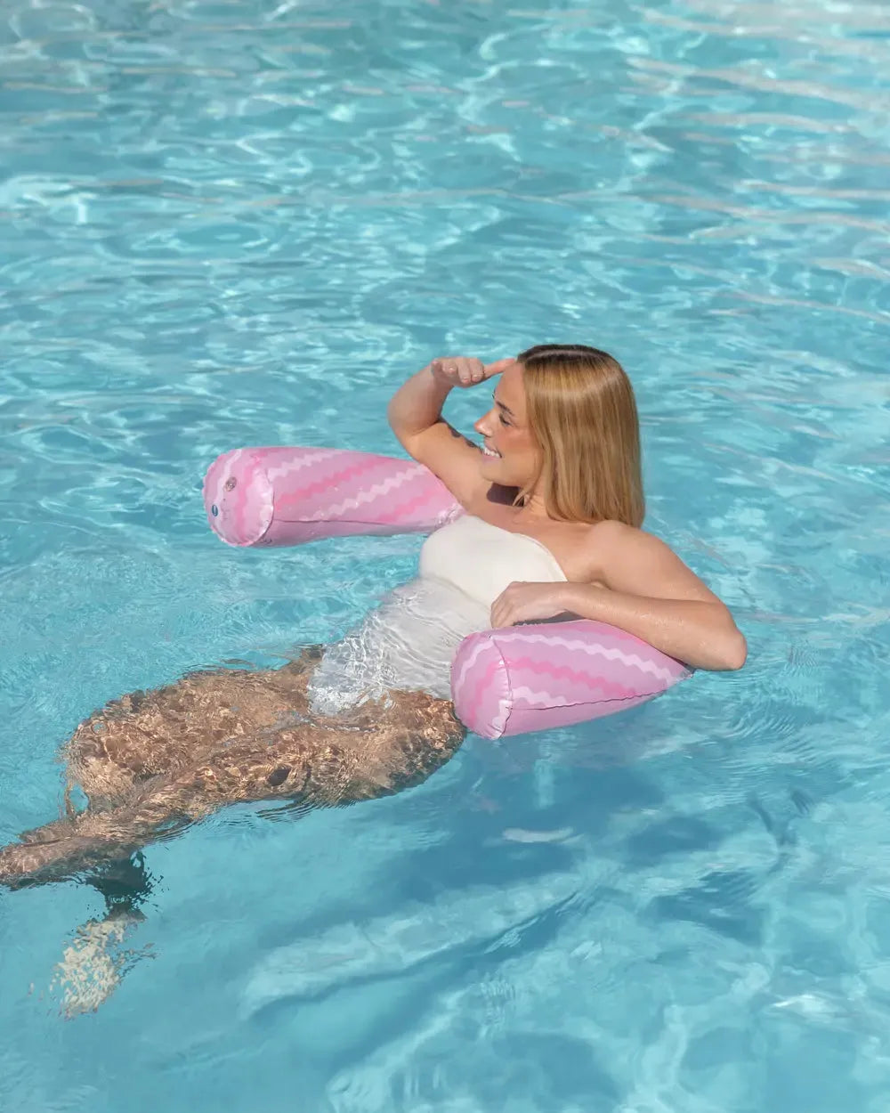 Galleggiante con schienale multiposizione per piscina – RIO