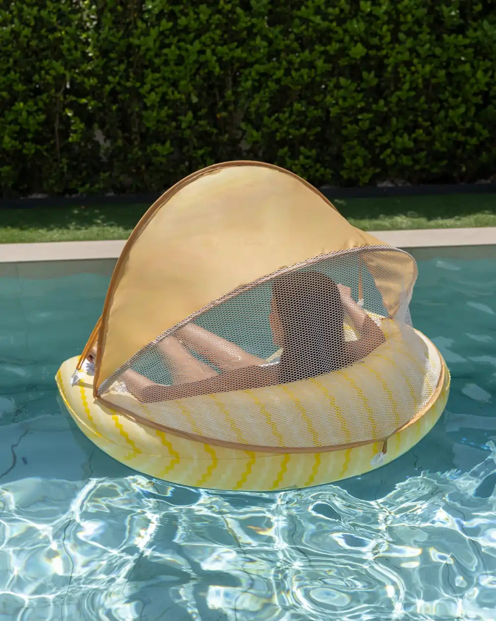 Flotador asiento con rejilla y parasol – TANGO