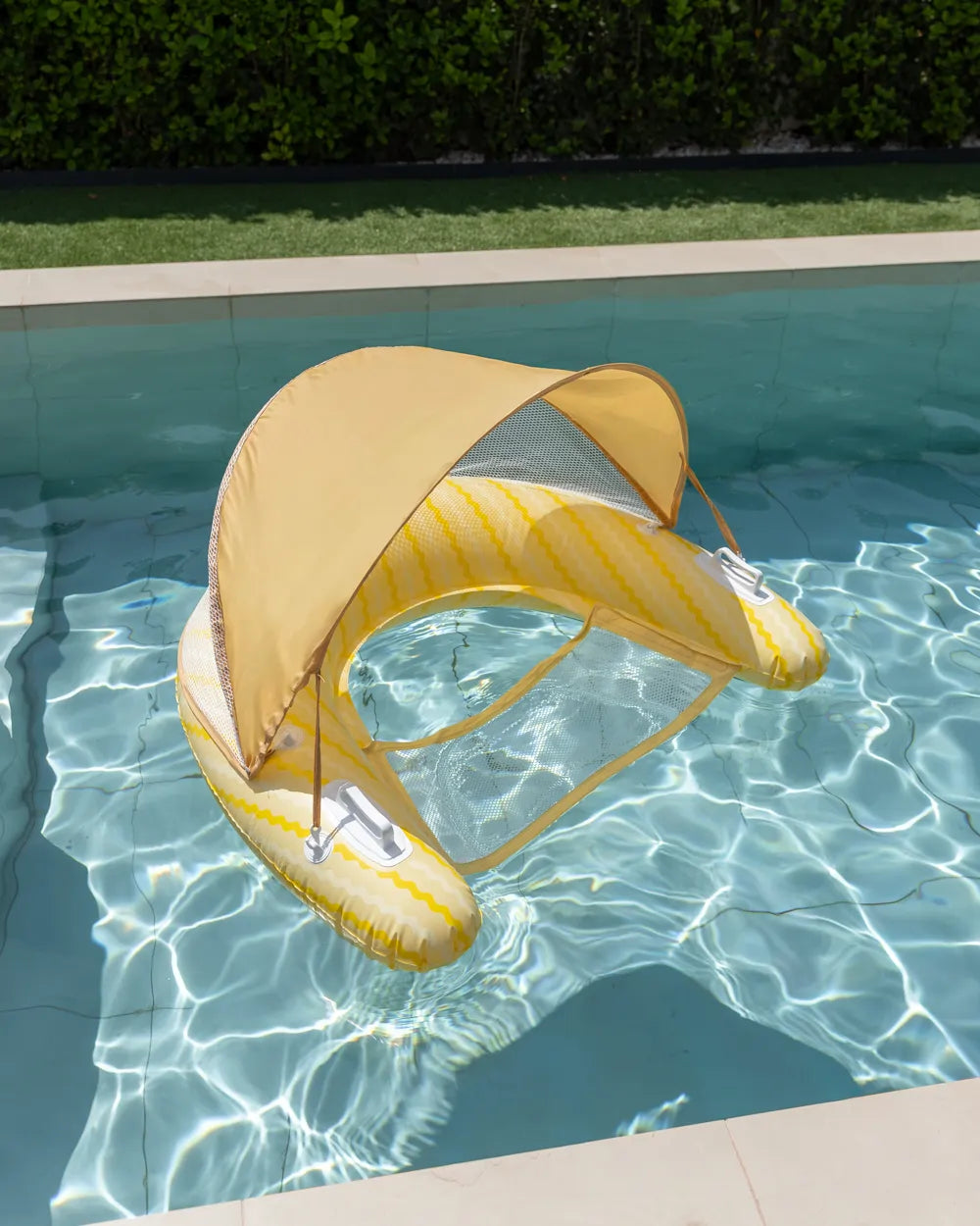 Flotador asiento con rejilla y parasol – TANGO