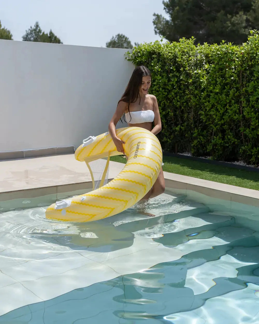 Flotador asiento con rejilla y parasol – TANGO