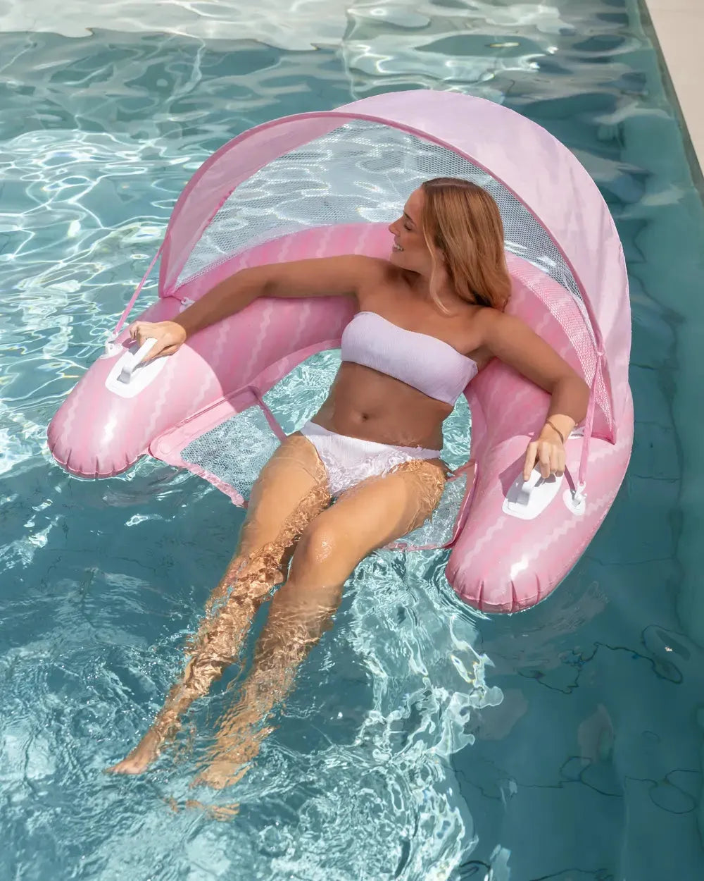Flotteur pour siège avec grille et parasol – TANGO
