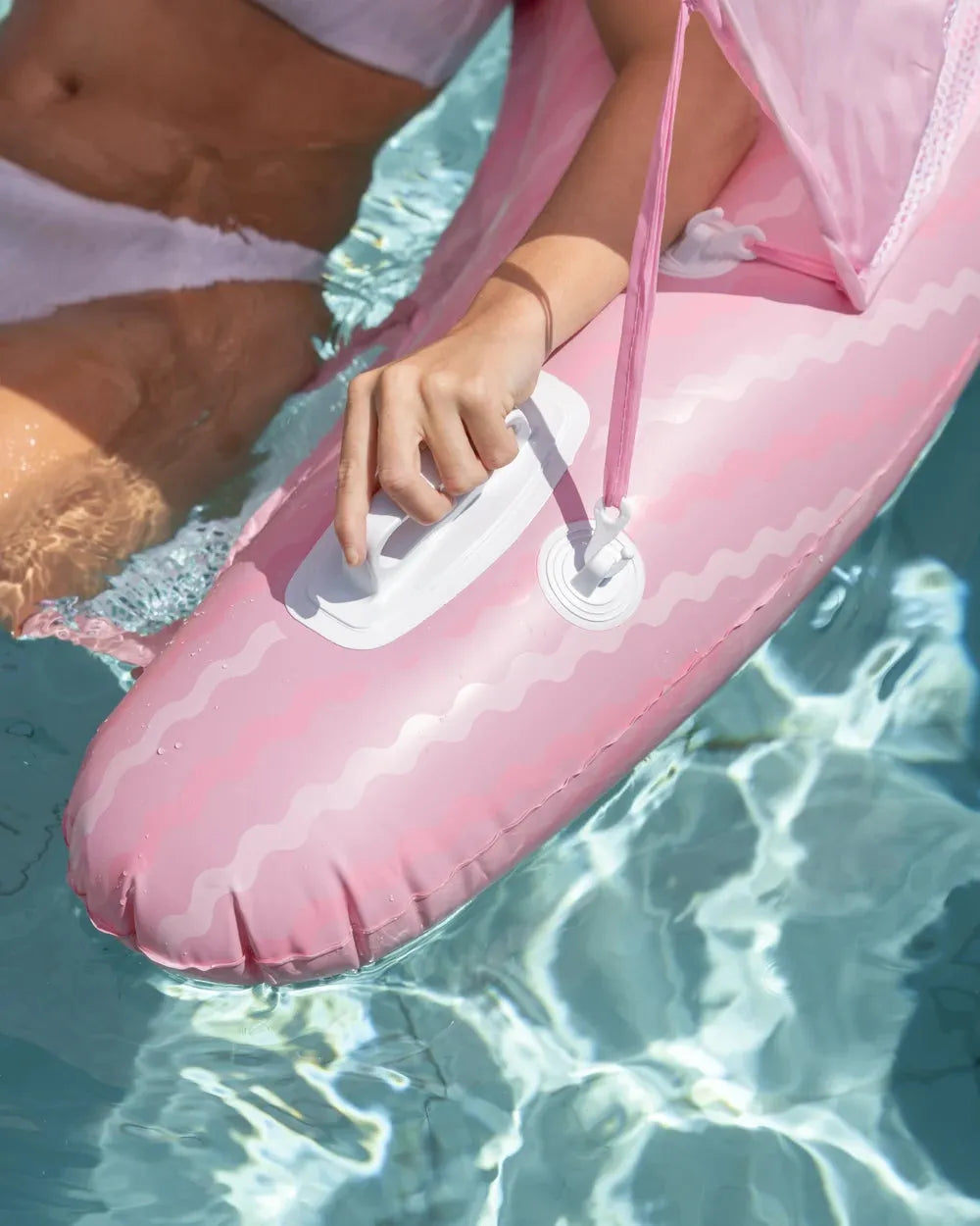 Flotteur pour siège avec grille et parasol – TANGO