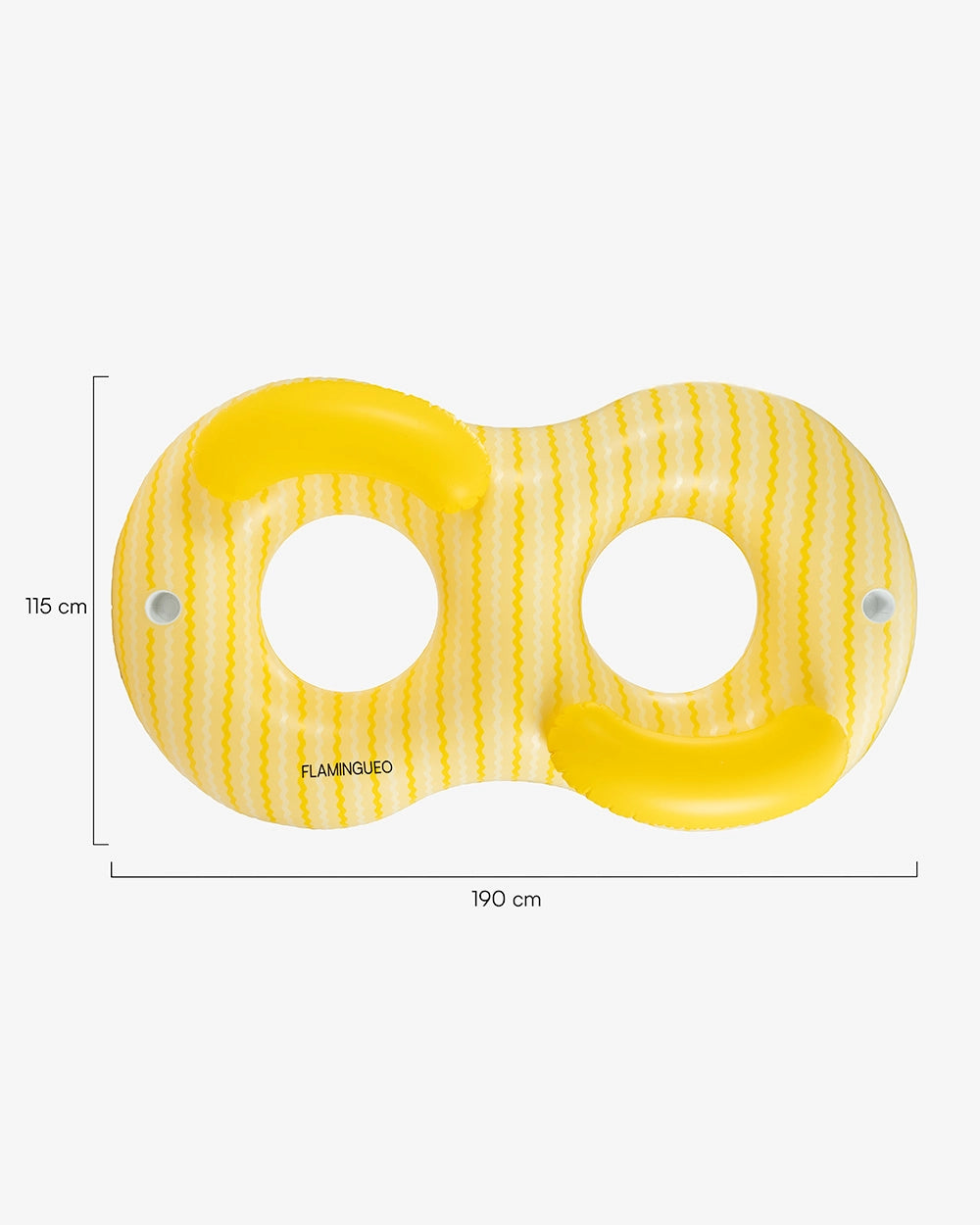 Medidas del producto Flotador donut doble para piscina – SAMBA