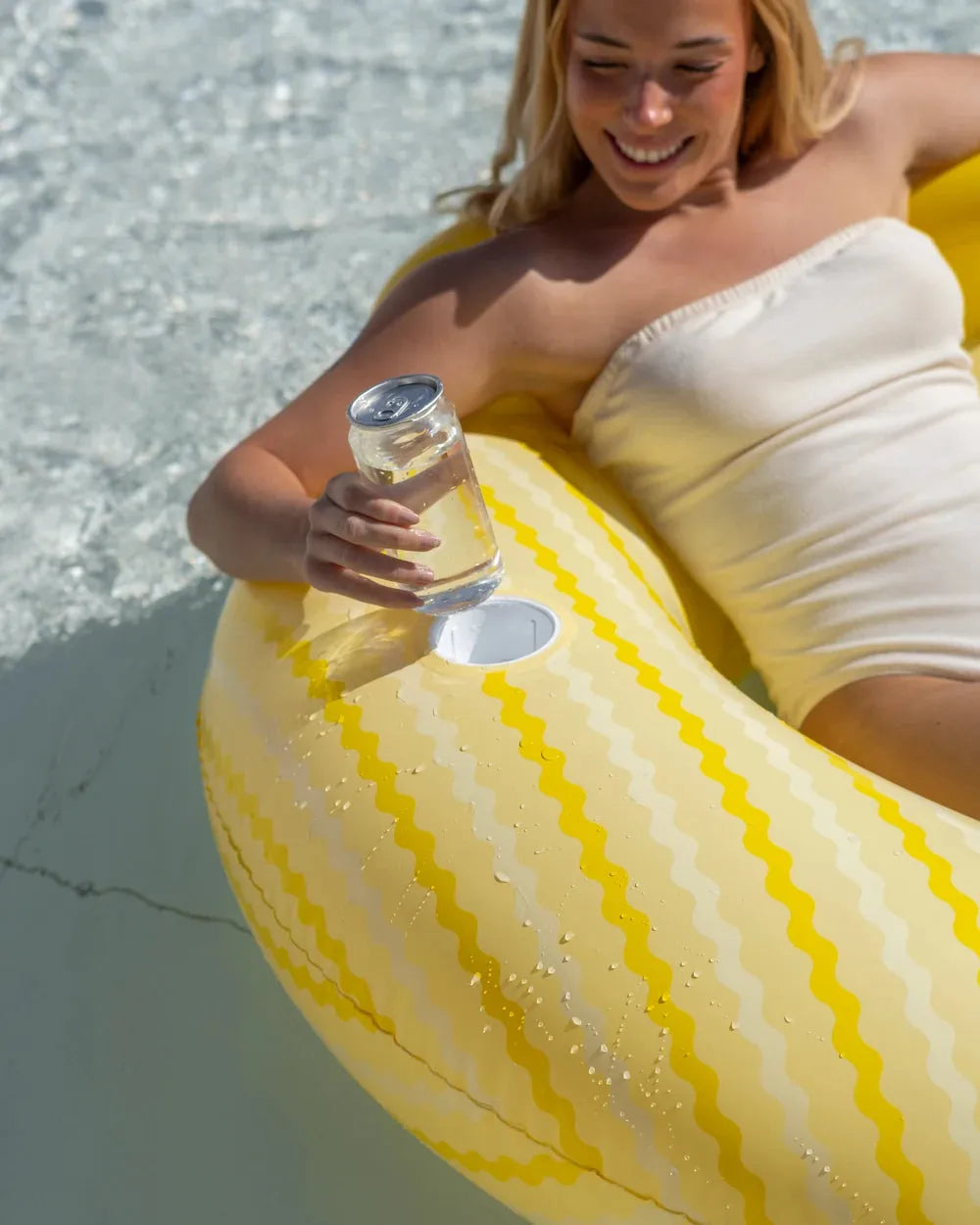 Bouée double en forme de beignet pour piscine – SAMBA