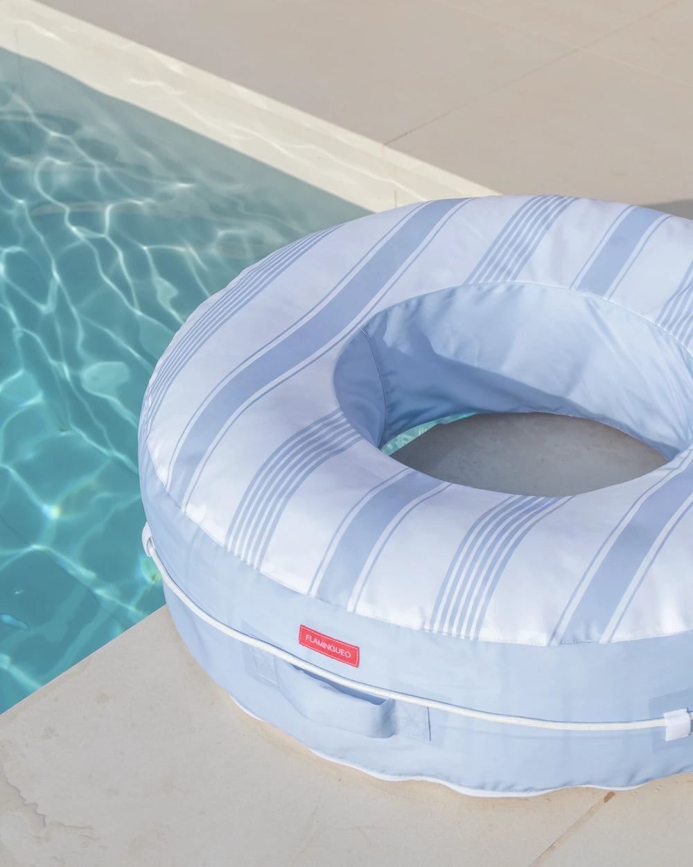 Gommone a ciambella premium con cordino di sicurezza – GLAM