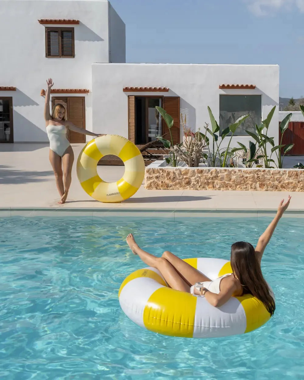 Bouée en forme de beignet avec filet - MAMBO