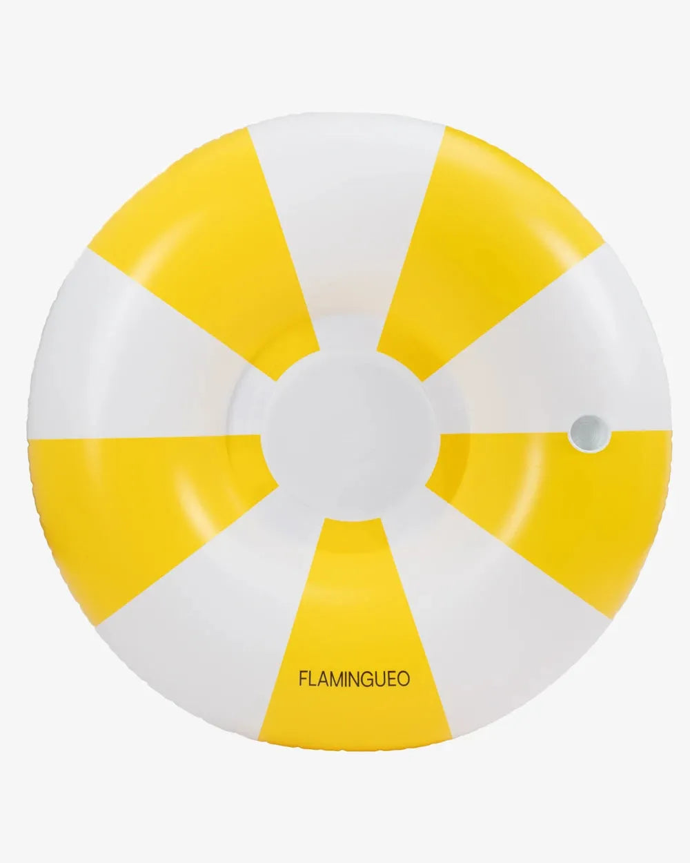 Flotador donut con rejilla amarillo