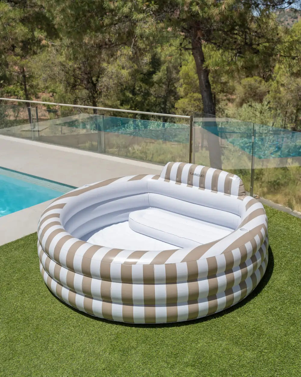 Large Inflatable Pool with Seat for Garden – OCEANA
