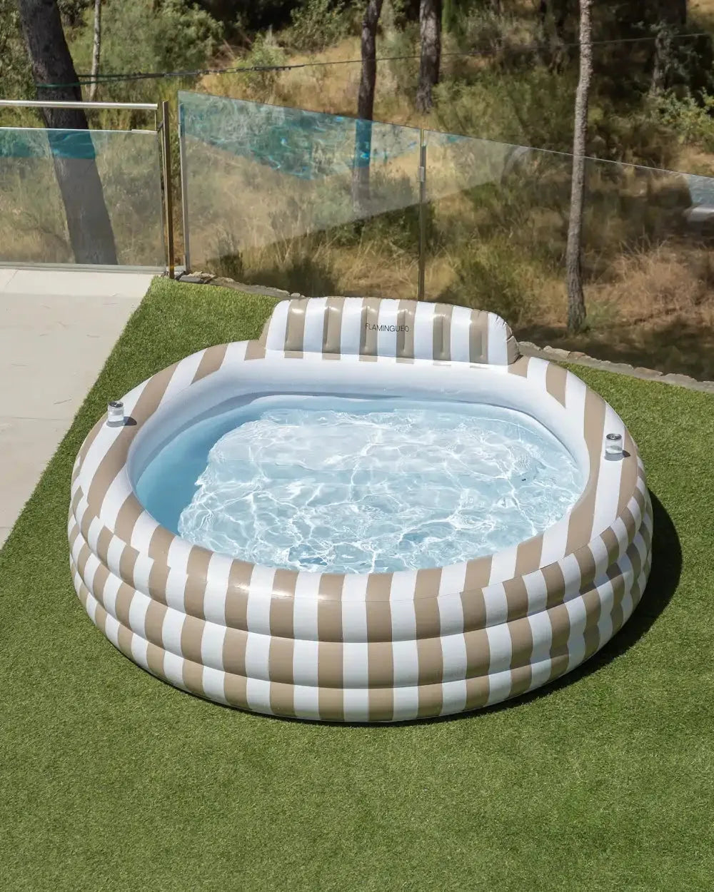 Piscina inflable redonda grande
