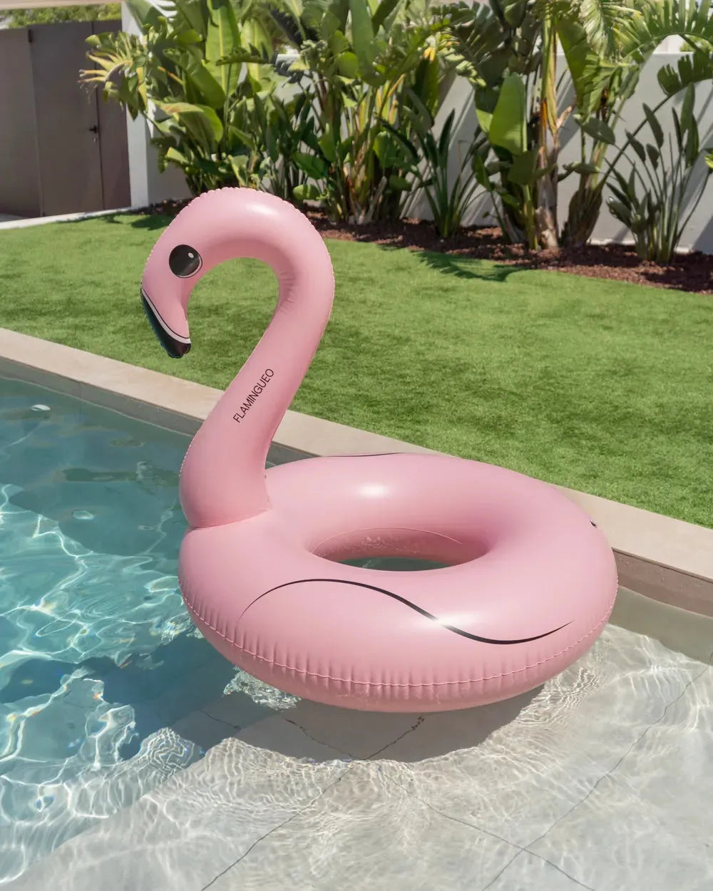 Flotador tipo donut color rosa