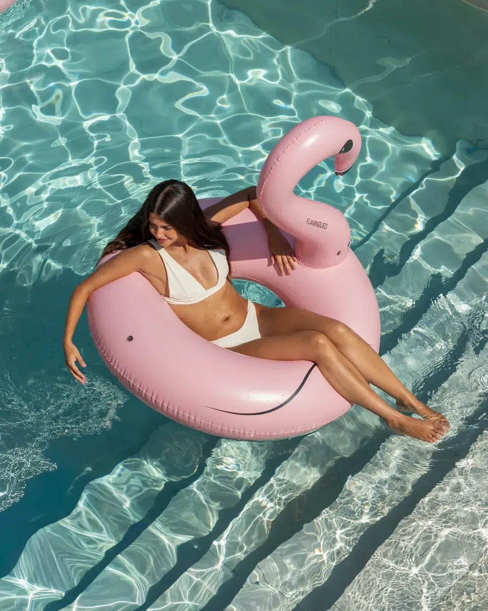 Flotador donut rosa