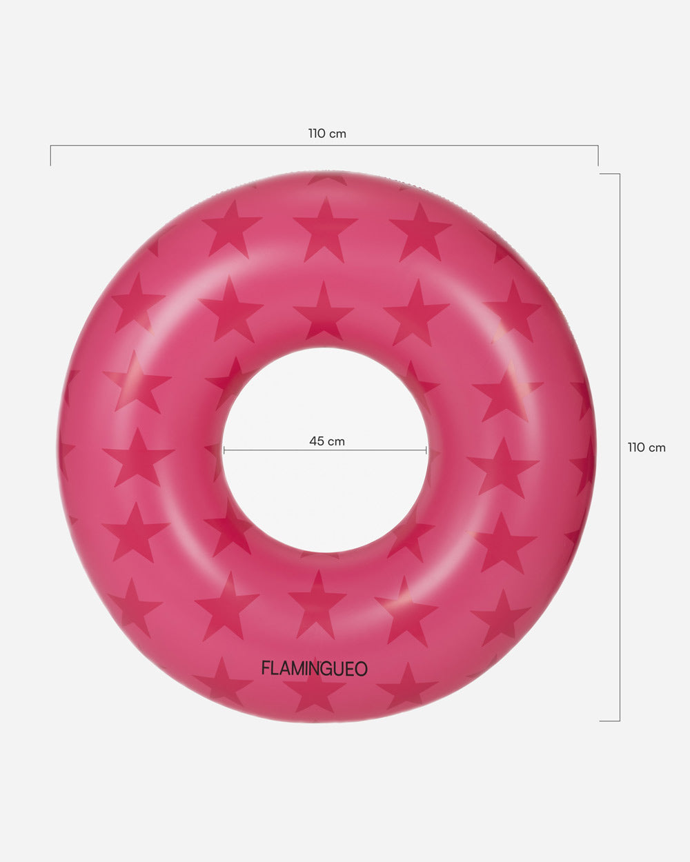 Medidas del producto Float de donut fúcsia - JACKSON