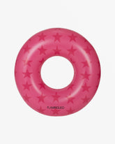 flotador donut estrellas fucsia