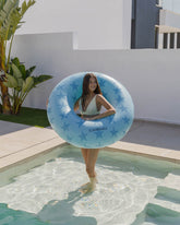 donut hinchable flamingueo