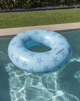 flotador hinchable azul