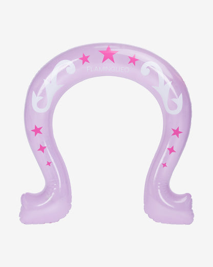 Pink horseshoe float - YEEHAW