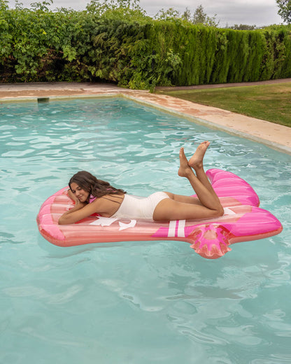 Pink cowboy boot float - BANDIDA
