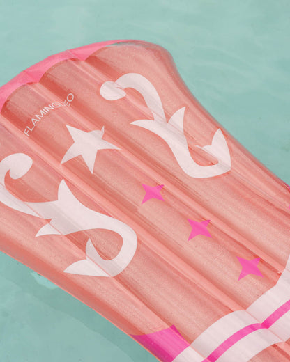 Pink cowboy boot float - BANDIDA