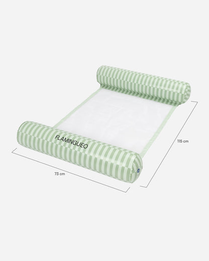 medidas flotador piscina verde