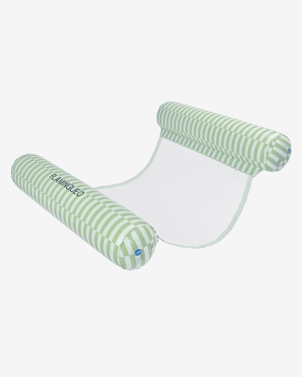 hamaca hinchable malla geometrica