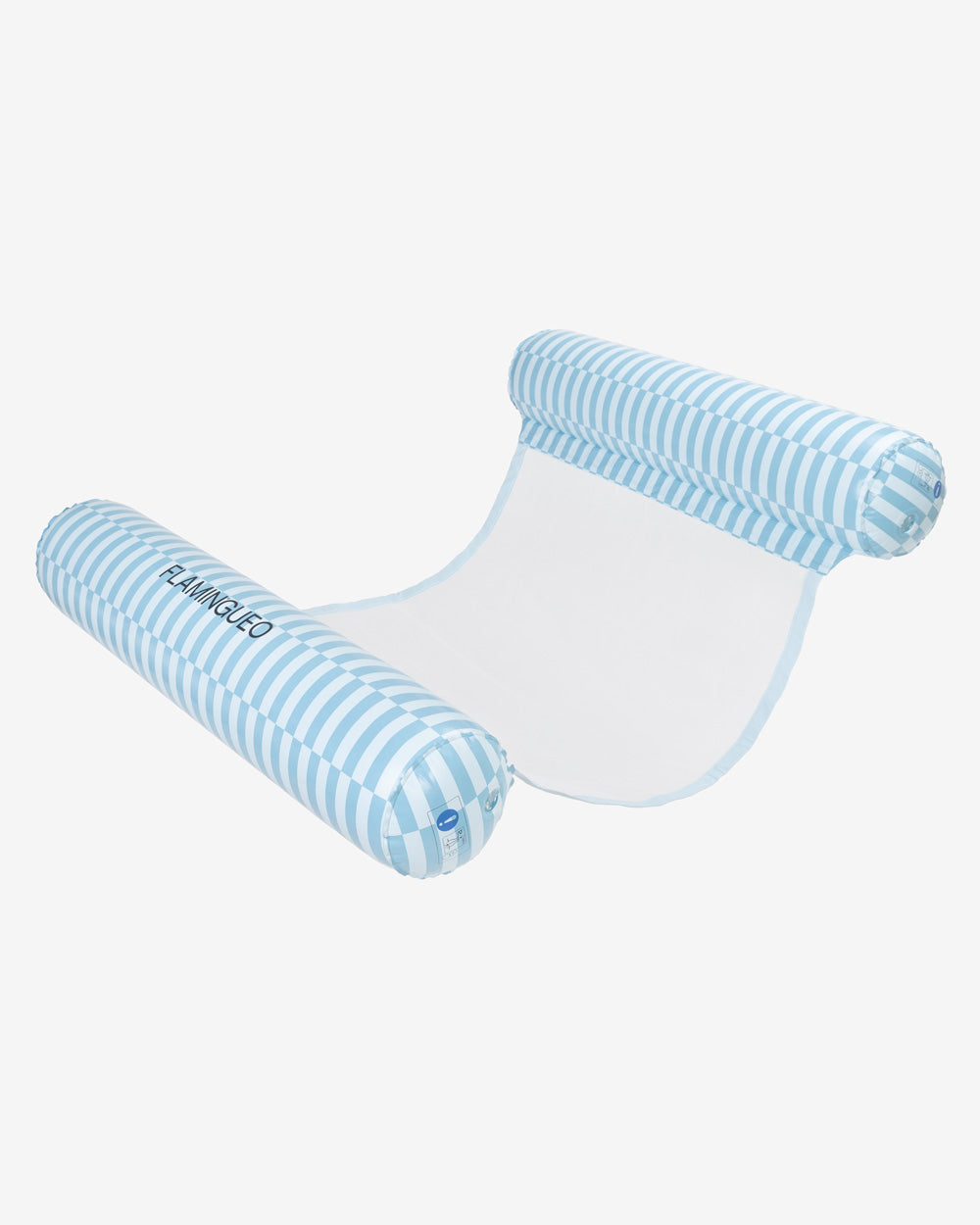 hamaca hinchable malla geometrica