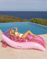 colchoneta hinchable piscina y jardin