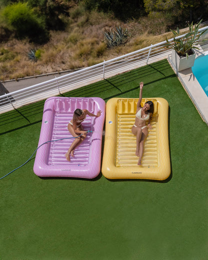 Flotador tanning pool amarilla - PORTOFINO