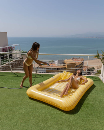 Flotador tanning pool amarilla - PORTOFINO