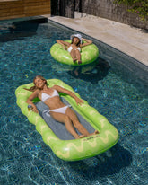 flotadores relax verdes piscina