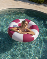 donut hinchable flamingueo
