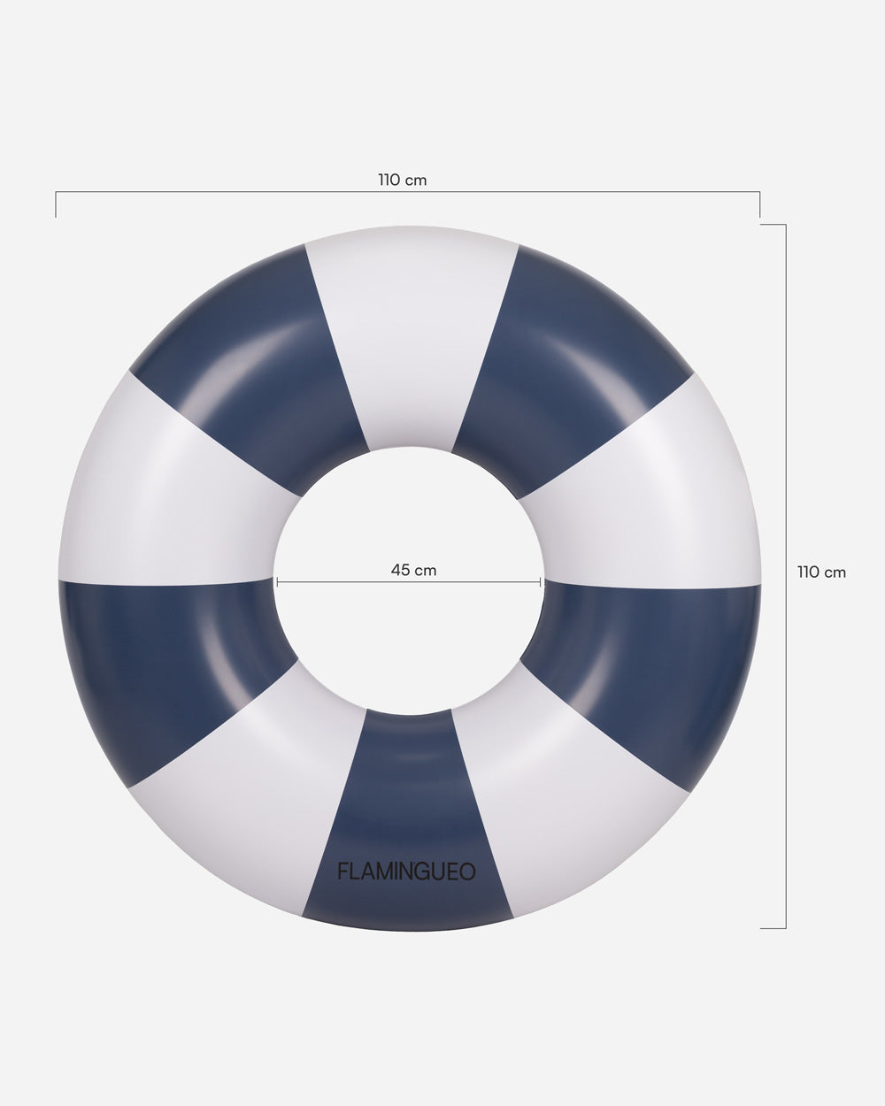 Medidas del producto Flotador donut azul - ALABAMA
