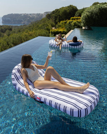 Flotador tumbona azul - MONTECARLO