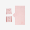 Pack toalla y manguitos infantiles - rosa