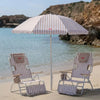 Pack sombrilla y 2 hamacas - beige