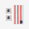 Pack toalla y manguitos infantiles - azul