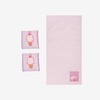 Pack toalla y manguitos infantiles - morado