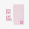 Pack toalla y manguitos infantiles - morado