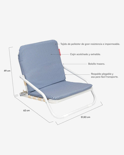medidas silla playa flamingueo