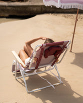 hamaca playa con hueco para los brazos