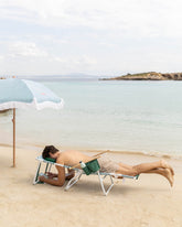 hamaca playa con hueco para los brazos