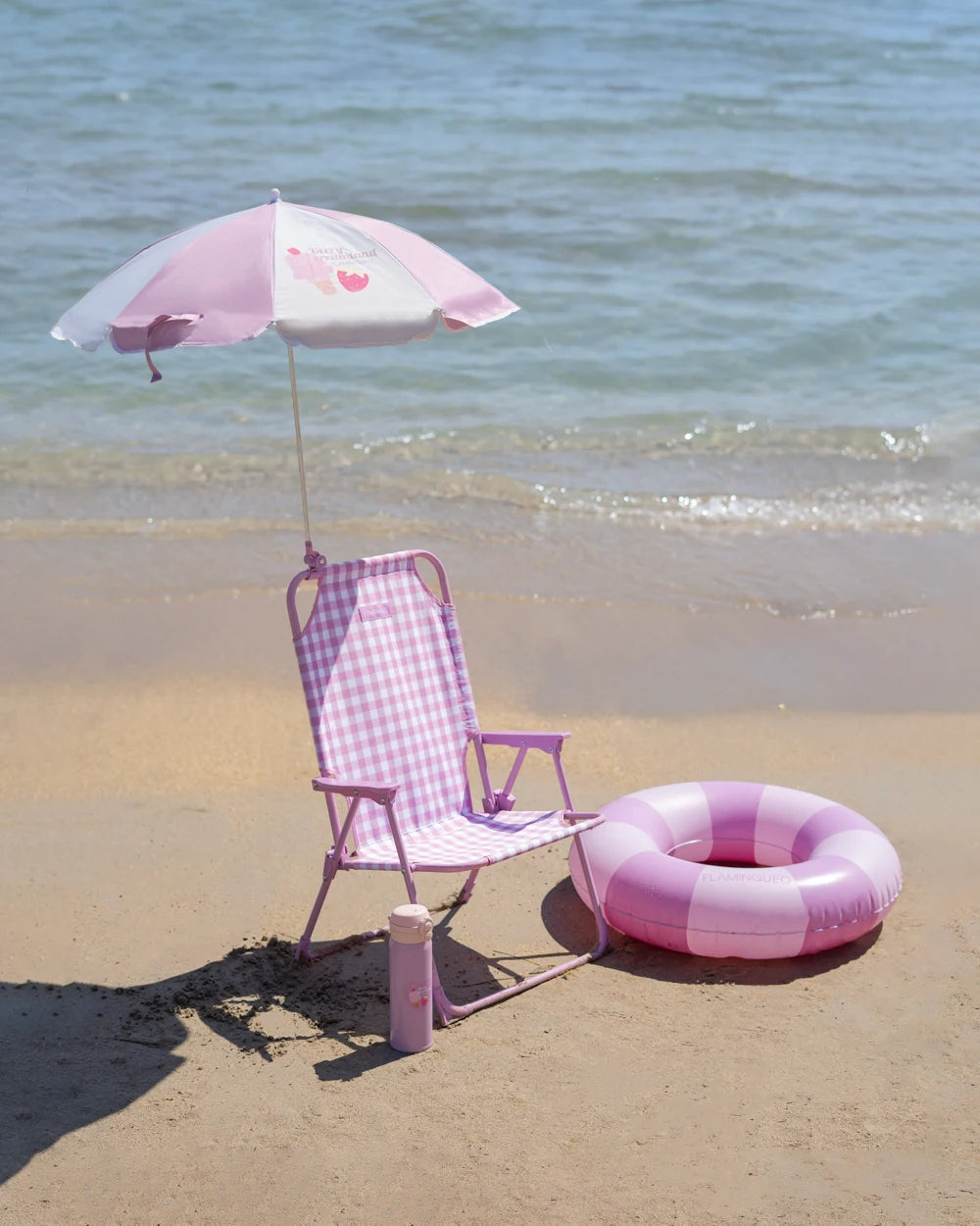 Silla de playa infantil con sombrilla – FRAGOLA