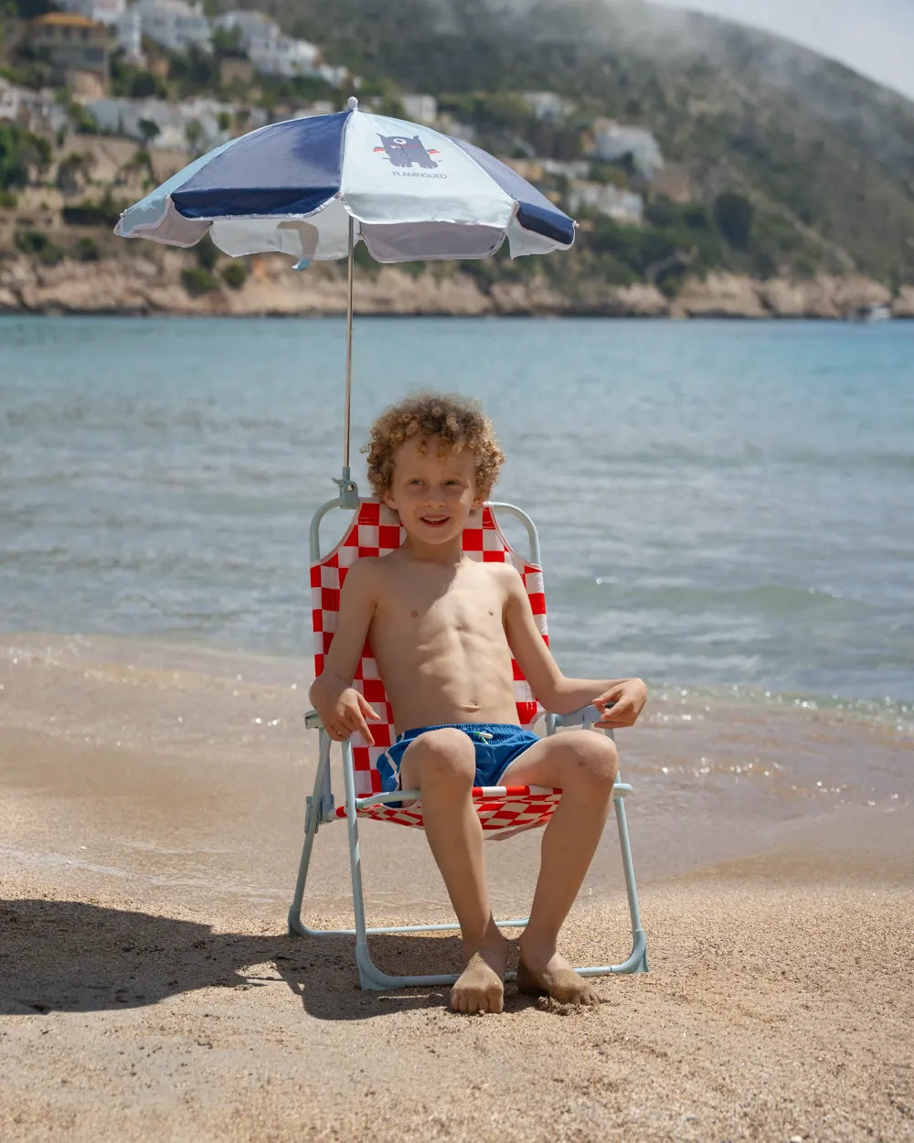 Silla de playa infantil con sombrilla – HUSTON