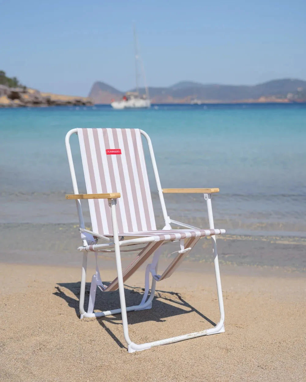 Cadeira de praia dobrável com pegas – CALEDONIA