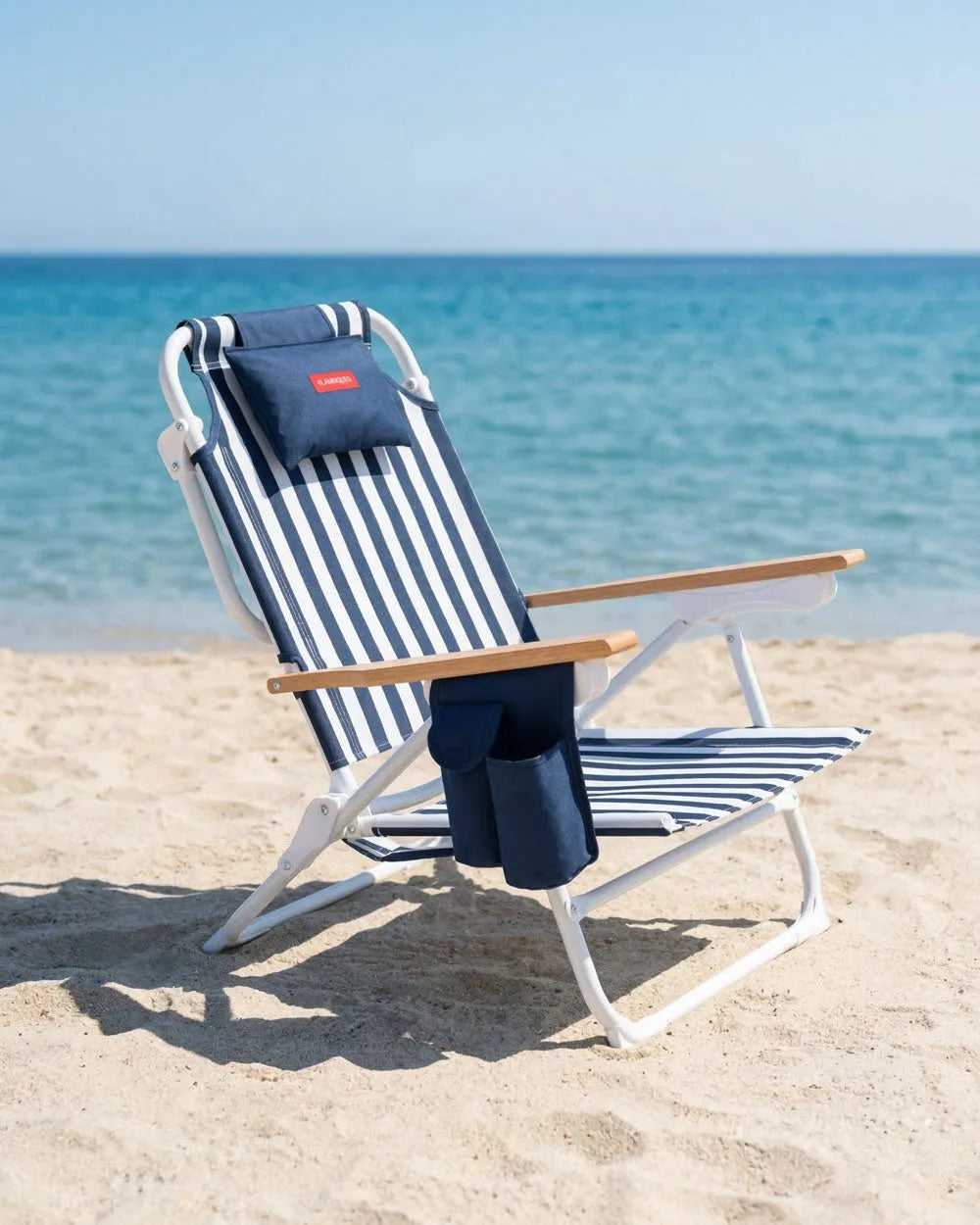 Silla de playa reclinable con nevera – MISTRAL