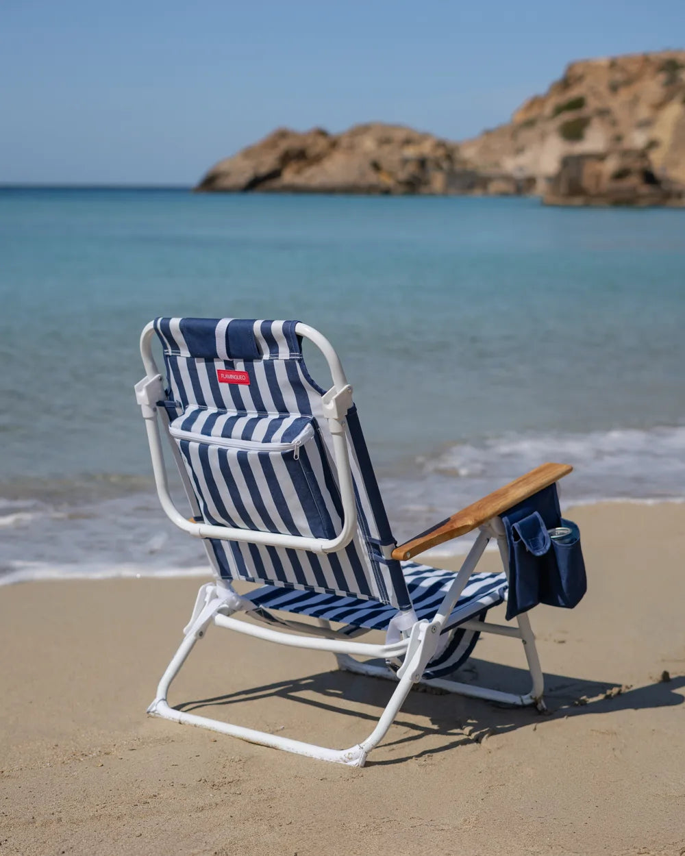 Silla de playa reclinable con nevera – MISTRAL